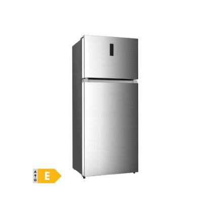 Picture of Réfrigérateur congélateur 2 portes 400L No Frost - DeRosso DRK-2P400E-I - Inox