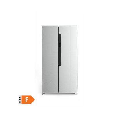 Image de Réfrigérateur américain 408L No Frost - DeRosso DRK-SBS430-I - Inox