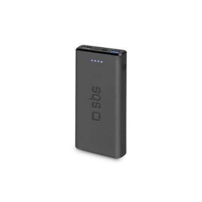 Picture of Batterie portable Powerbank fast charge de 10.000 mAh 2 USB - SBS - noir