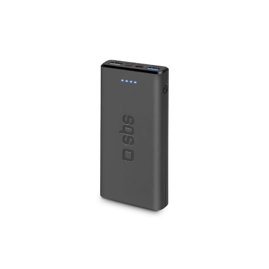 Picture of Batterie portable Powerbank fast charge de 10.000 mAh 2 USB - SBS - noir