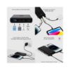 Picture of Batterie portable Powerbank fast charge de 10.000 mAh 2 USB - SBS - noir