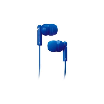 Picture of Ecouteurs filaires stéréo avec micro et prise jack 3,5mm - SBS - bleu