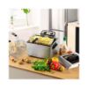 Picture of Friteuse semi-pro 5L 3000W inox avec fenêtre en verre - Kitchencook K-Fry XL