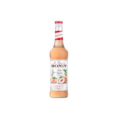 Image de Sirop de Pêche Blanche - Monin - 70cl