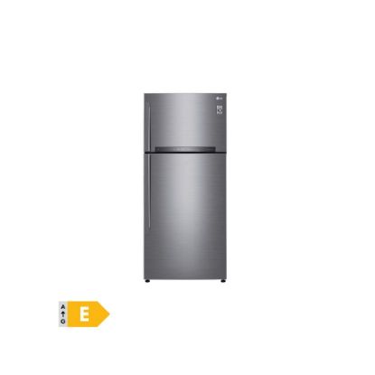 Image de Réfrigérateur 2 portes 506 L | Total No Frost | Compresseur Smart Inverter™ | Door Cooling™ I E I WIFI - LG GTD7850PS1 - inox