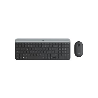 Picture of Pack clavier et souris sans fil Logitech MK470 SLIM - graphite