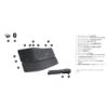 Picture of Clavier ergonomique en deux parties - Logitech ERGO K860 for business