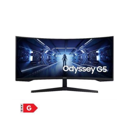 Picture of Écran PC Gaming incurvé - Samsung Odyssey G5 34" G55T - Noir - UWQHD - LC34G55TWWPXEN