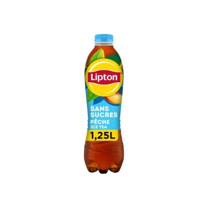 Image de Boisson au thé saveur pêche sans sucres - Lipton - 1,25L