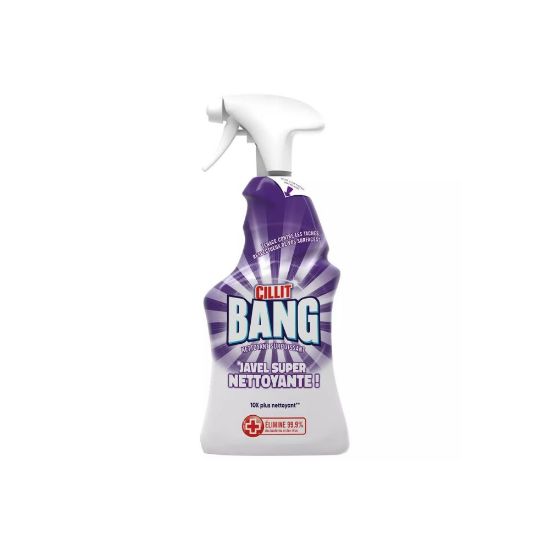 Image de Pistolet nettoyant surpuissant désinfectant Javel - Cillit Bang - 750mL