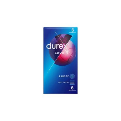 Image de Préservatifs Ajustés Love - Durex - 6 préservatifs