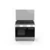 Picture of Cuisinière 5 feux gaz + four électrique 57L 60x90cm - Merlin M-6090EB-S - silver