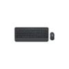 Image de Pack clavier + souris sans fil - Logitech Signature MK650 Combo For Business - graphite