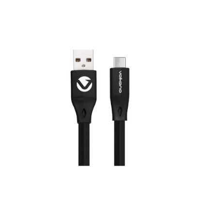 Image de Câble USB Type-C vers USB-A Slim Series de 1,2 m - Volkano - noir