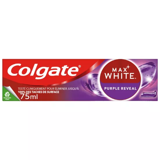 Dentifrifice Blancheur Max White Purple COLGATE