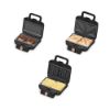 Image de Croque-Gaufrier-Grill 3-en-1 - Techwood TGC-1366