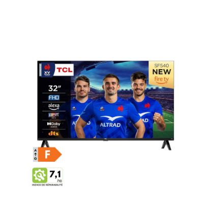 Picture of Smart TV TCL 32" (82cm) FHD - HDR & HLG - Dolby Audio - DTS Virtual X/DTS - TCL 32SF540