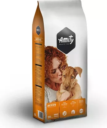 Croquettes chien Adulte Actif AMITY 20Kg