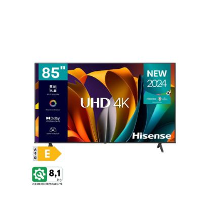 Image de Smart TV LED 85" (214cm) 4K | DOLBY VISION - Hisense 85A6N