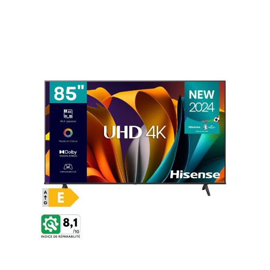 Picture of Smart TV LED 85" (214cm) 4K | DOLBY VISION - Hisense 85A6N