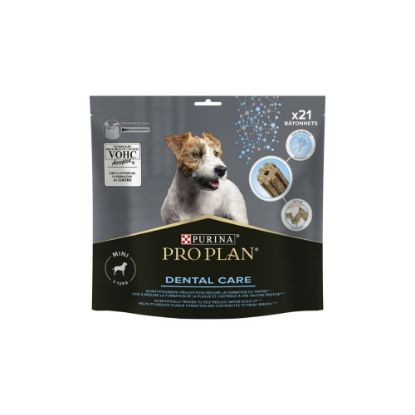 Image de Barres à macher Dental Care Chiens small 7kg à 12kg - Purina Pro Plan - 345g - 21 batonnets