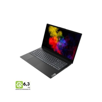 Picture of Ordinateur portable Lenovo V15 G2 IJL 82QY | Intel Celeron N4500 / 1.1 GHz : Win 11 Home, UHD Graphics, 8 Go RAM, 256 Go SSD NVMe, 15.6" TN 1920 x 1080 (Full HD), Wi-Fi 5, noir, clavier : Français