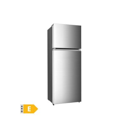 Image de Réfrigérateur 2 portes 325L No Frost - DeRosso DRK-2P325E-I - Inox