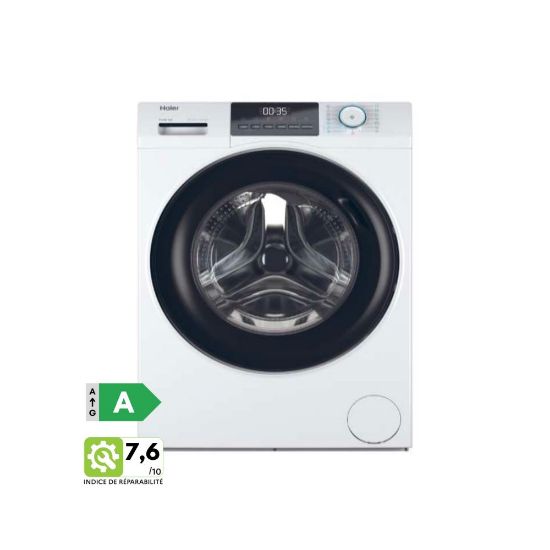 Image de Lave-linge 8kg 1400tr/min Vapeur Haier I-Pro Series 1 HW80-BP14929A-S