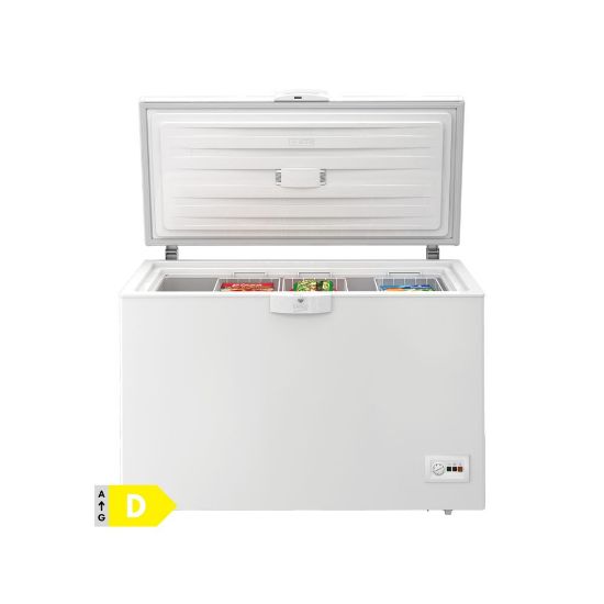 Image de Congélateur coffre 284L - Beko b100 HSM27050 - blanc