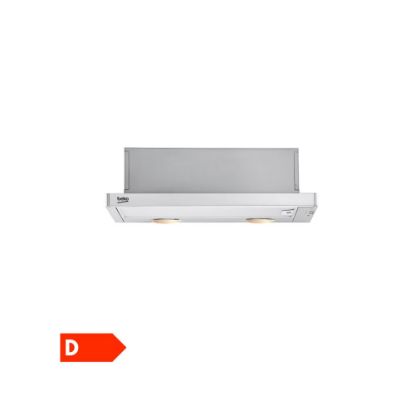 Image de Hotte tiroir 60cm 420m3/h - Beko b300 CTB6250XH - inox