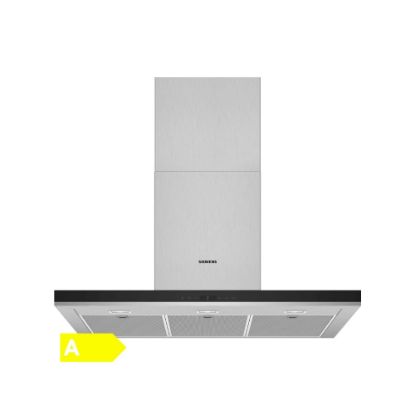 Image de Hotte murale 90cm 718m3/h - Siemens iQ500 LC97BHP50 - Inox