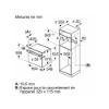 Picture of Four intégrable 71L multifonctions Pyrolyse 60cm - Siemens iQ300 HB573ABR0 - Inox