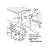 Image de Four intégrable 71L multifonctions Pyrolyse 60cm - Siemens iQ300 HB573ABR0 - Inox