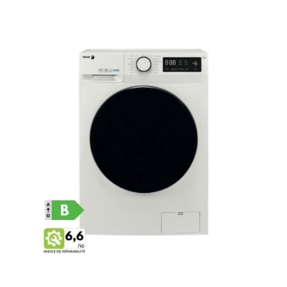 Picture of Lave-linge 9kg 1400tr/min Vapeur - Fagor FLF9014AiW - Blanc