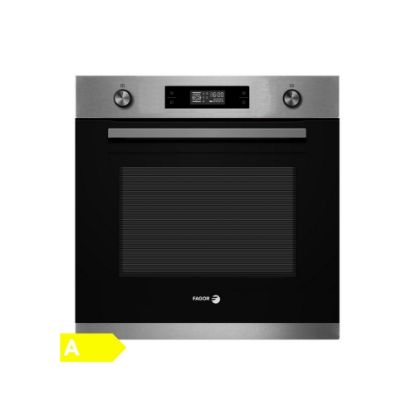 Image de Four encastrable multifonction 70L Pyrolyse - Fagor FF70MFPNX/1 - Inox