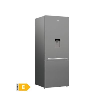 Image de Réfrigérateur combiné 510L No Frost Distributteur d'eau avec réservoir - Beko b100 BRCNE560K40DSN - Gris acier