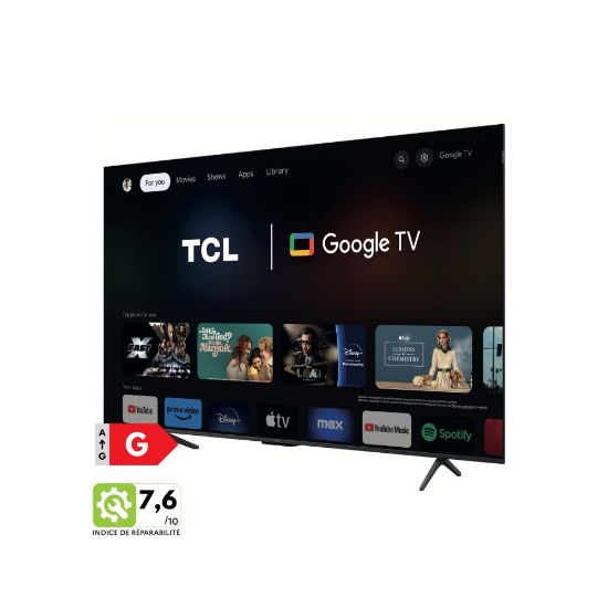 Picture of Smart TV QLED 65" (165cm) TCL 4K avec Google TV et Game Master 3.0 - 65T8B