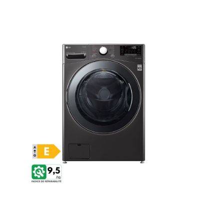 Picture of Lave-linge 17 kg 1100tr/min | Steam™ | TurboWash™ | Wi-Fi | 6 Motion Direct Drive™ | E | Smart Diagnosis™ | Moteur Direct Drive™ garanti 10 ans - LG F71P12BS