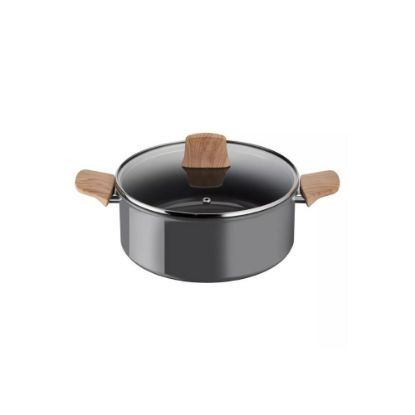 Picture of Faitout céramique 24cm avec couvercle, tous feux dont induction - Tefal Renew