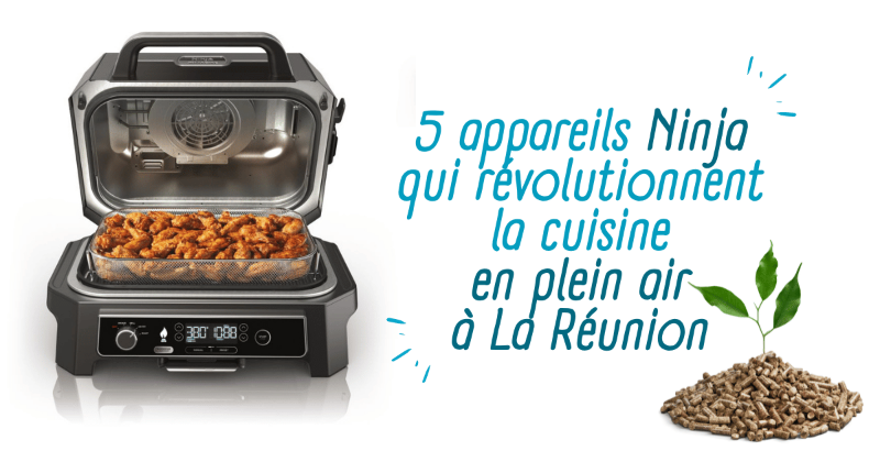 Image pour blog post Les 5 appareils Ninja qui révolutionnent la cuisine en plein air à La Réunion