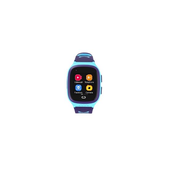 Image de Montre de suivi GPS avec caméra Volkano Find Me série 4G pour enfant – Bleu