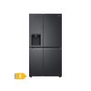 Image de Réfrigérateur Américain - Grande capacité 635L | Door-in-Door™ | Door Cooling™ | Linear Cooling™ | Slim SpacePlus™- LG GSJV80MCLE - Carbone