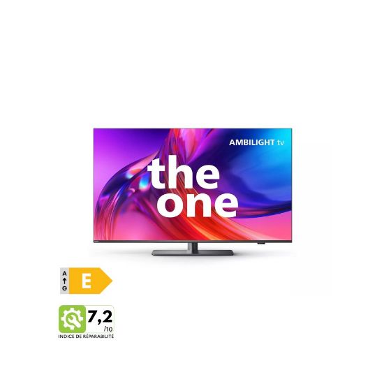 Image de Smart TV Philips Ambilight The One 55" (139cm) LED UHD 4K HDR - 55PUS8808/12