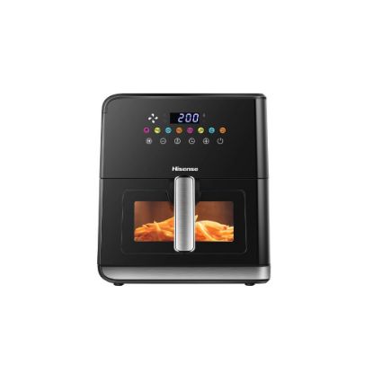 Image de Friteuse sans huile Air Fryer 8L 1700W avec fenêtre - Hisense H09AFBKS4S