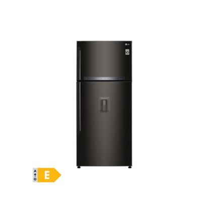 Image de Réfrigérateur 2 portes | 509 L | No Frost | Door Cooling™ I E | Réservoir d'eau - LG GTF7850BL1 - Noir