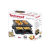 Image de Appareil à raclette 4 personnes 2-en-1 - Techwood TRA-46