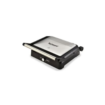 Image de Grill Viande et Panini INOX - 180° / 2200W - Techwood TGD-2201