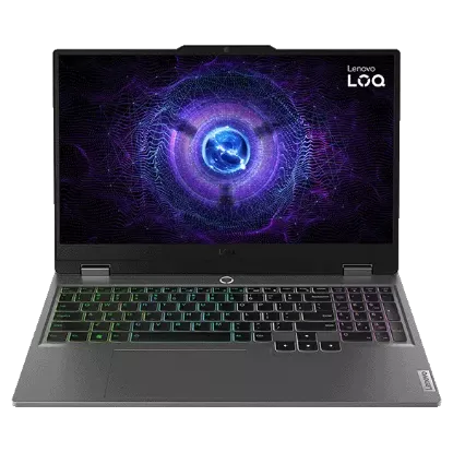 Ordinateur Portable Gaming LENOVO LOQ 15IRX9 15,6 FHD i5-13450HX 16/512Go RTX3050-6Go GSync W11 