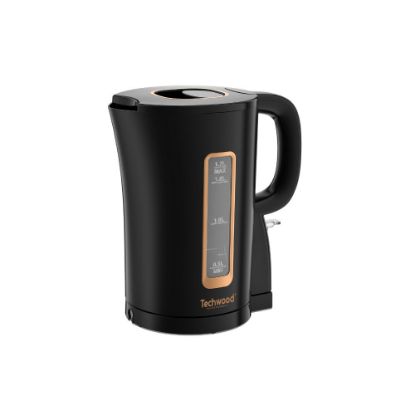 Image de Bouilloire électrique 1,7L 2200W - Techwood TB-17BG - Noir et Or