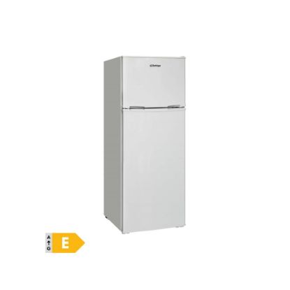 Image de Réfrigérateur 2 portes 208L - Berklays B2D214LEWH - Blanc